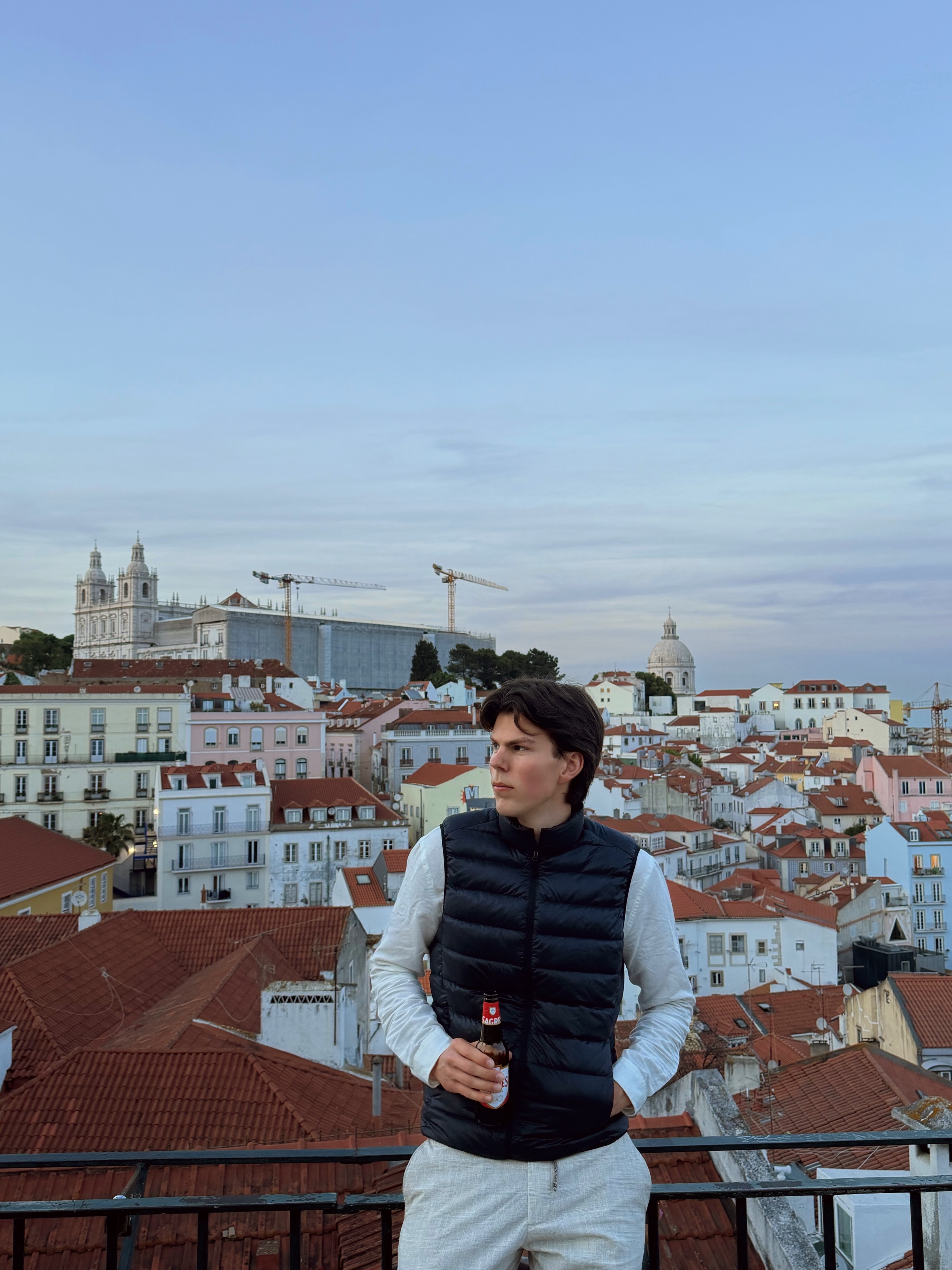Kevin Trepper in Lissabon
