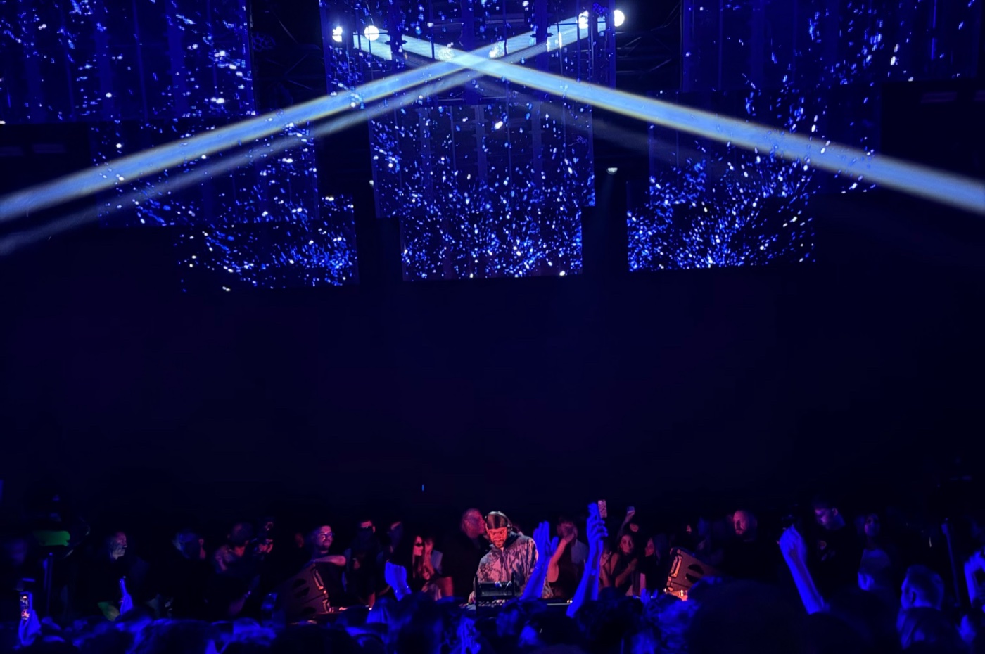 Skepta auf der Bühne — Theatre Room, Hï Ibiza Opening Night 2026