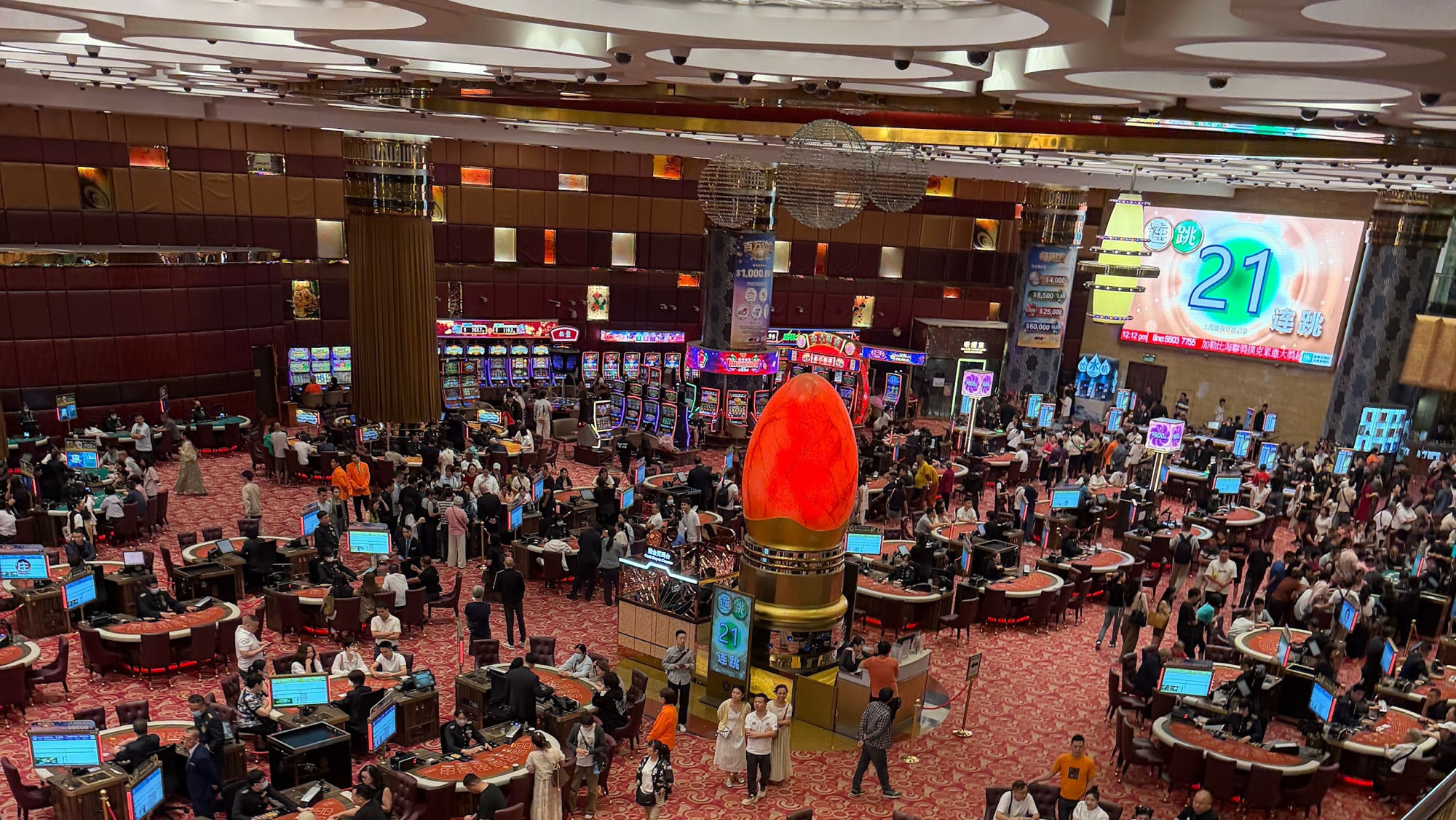 Grand Lisboa Casino von innen