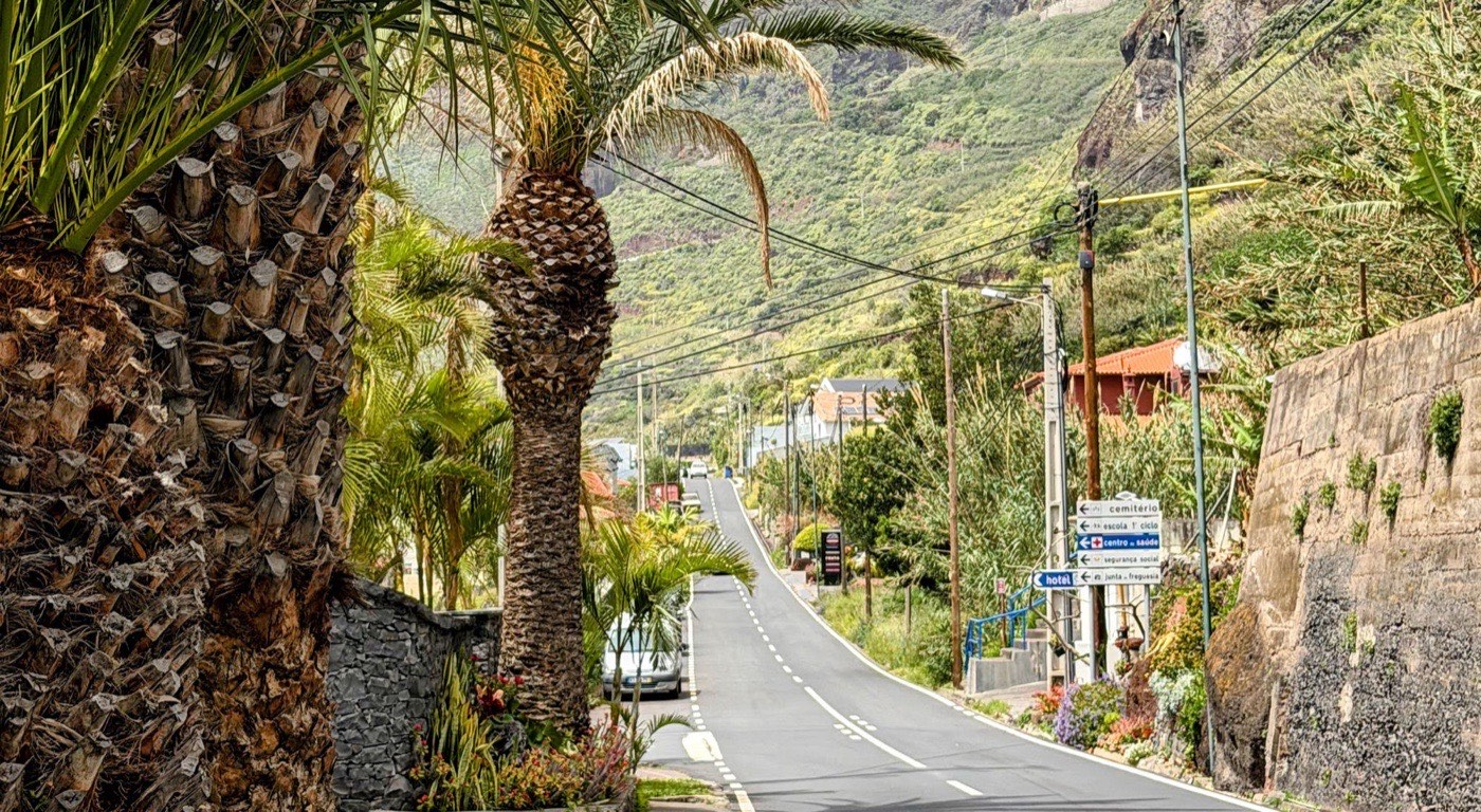 Küstenstraße bei Jardim do Mar — Madeira